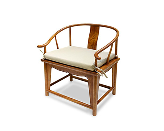 Solid wood long chair